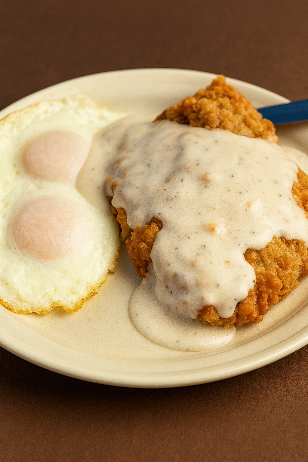 Chicken Fried Steak & Eggs